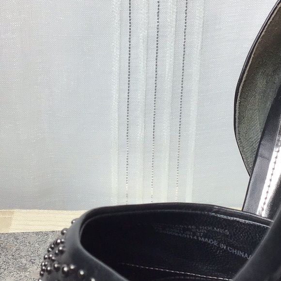 COACH ‘Holmes’ Black Studded Dress Leather - Picture 5 of 13